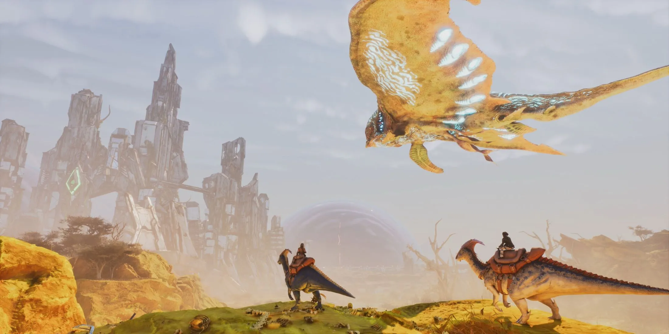 Một loạt các sinh vật và khủng long đa dạng xuất hiện trong Ark: Survival Ascended.