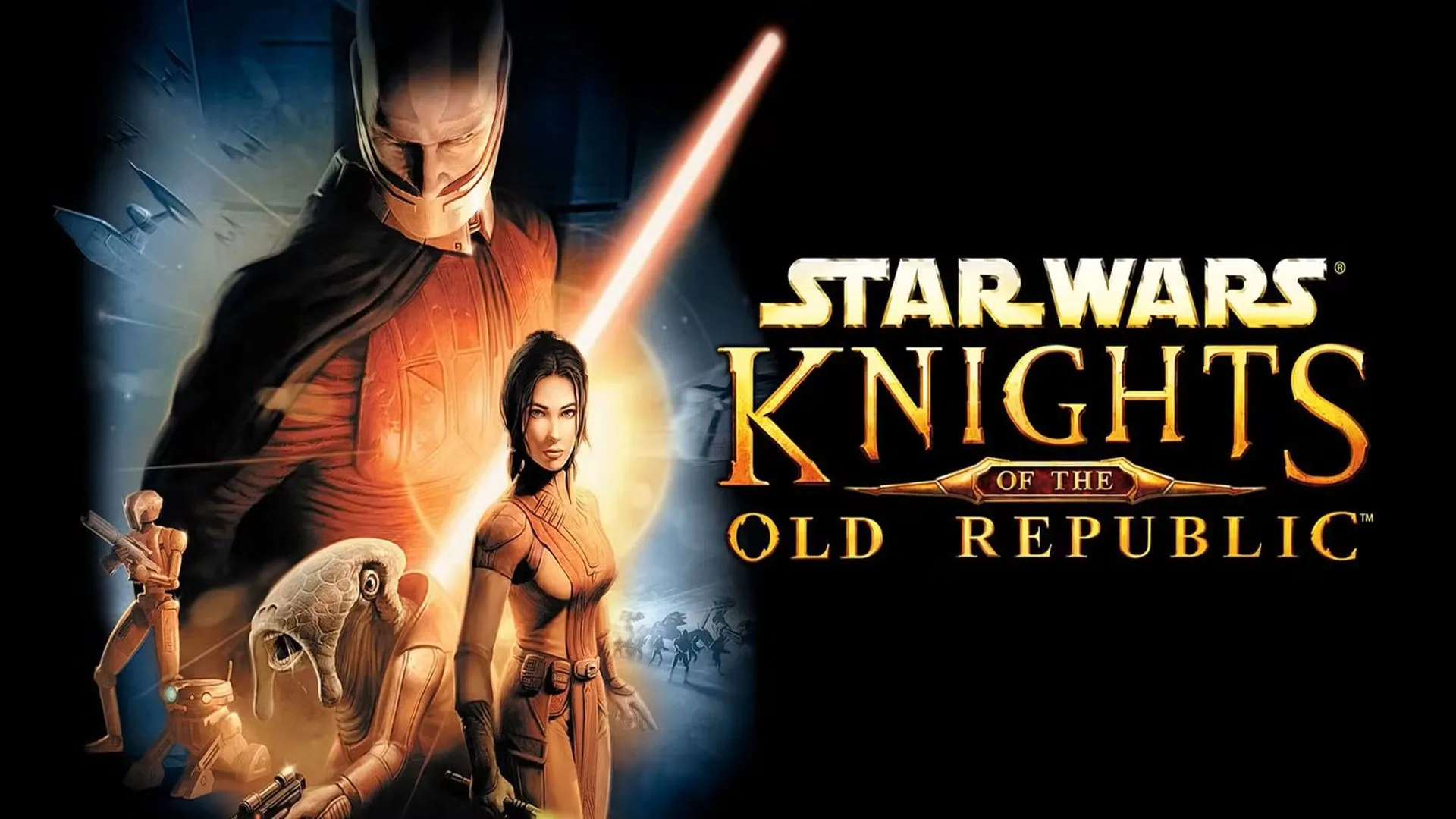 Nhân vật Bastila Shan sử dụng kiếm ánh sáng trong game nhập vai Star Wars Knights of the Old Republic