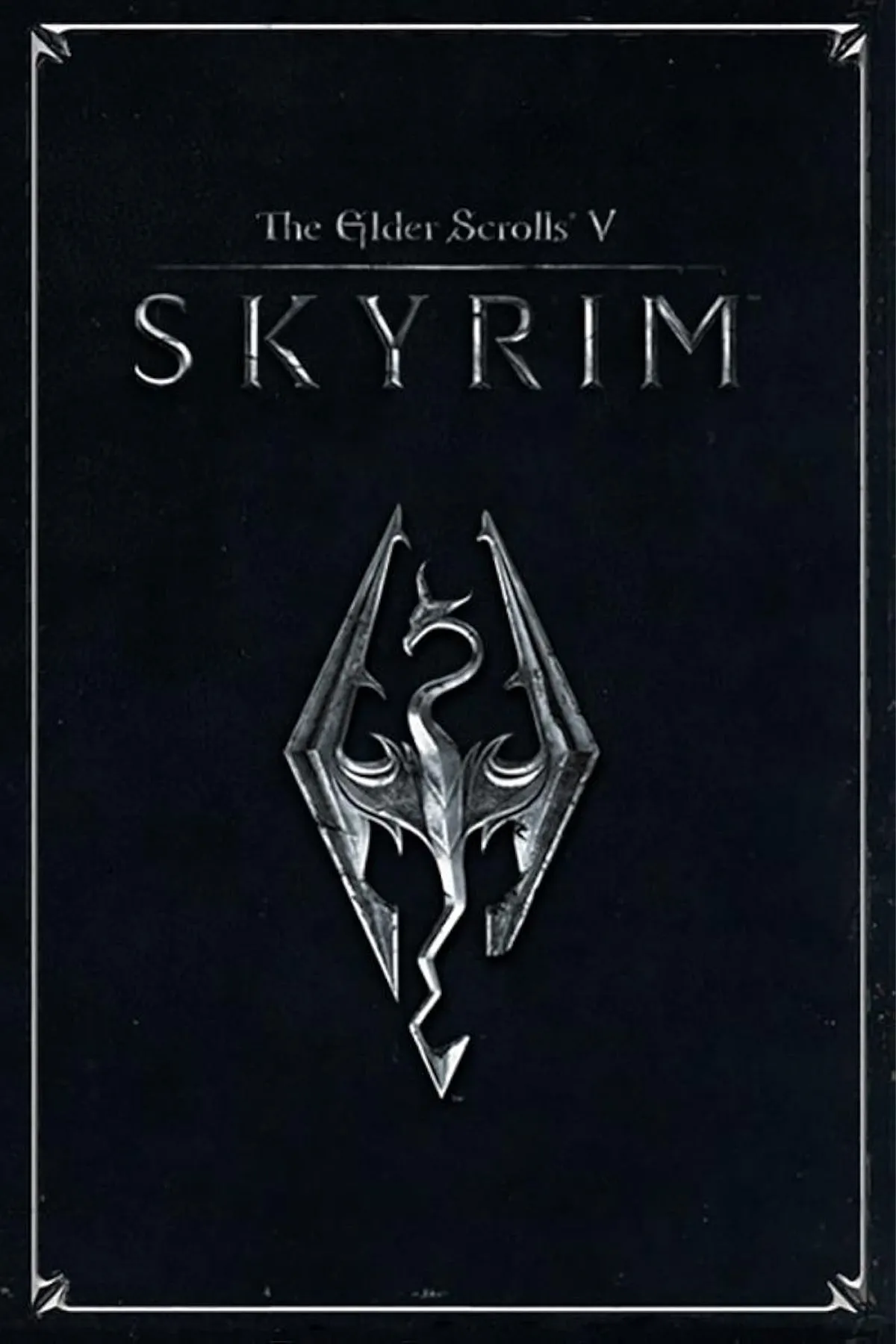 Nhân vật Dragonborn đối đầu rồng Alduin trong The Elder Scrolls V Skyrim, biểu tượng của game nhập vai thế giới mở