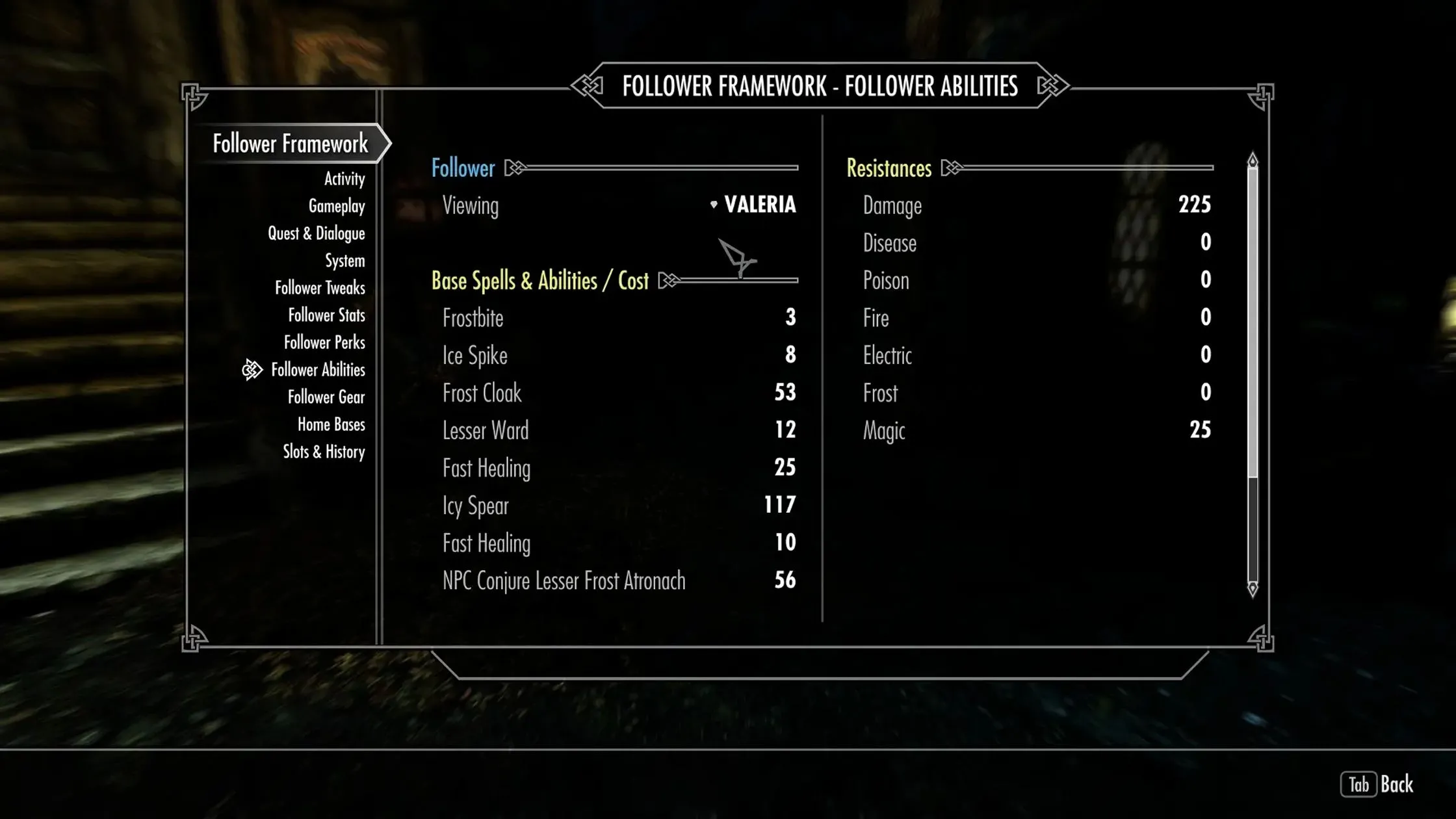 Nhiều đồng hành NPC đi cùng Dragonborn, minh họa khả năng quản lý đồng hành mở rộng của Nether's Follower Framework
