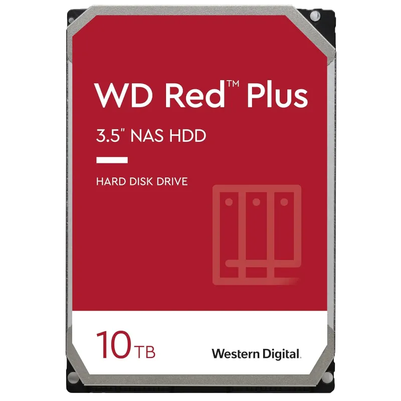 Ổ cứng HDD Western Digital Red Plus 4TB chuyên dụng cho hệ thống NAS