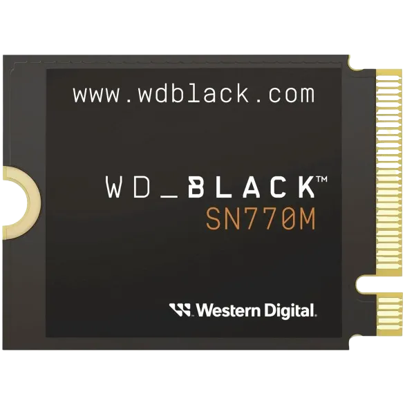 Ổ cứng SSD WD Black SN770M NVMe, một ví dụ về các loại chip NAND