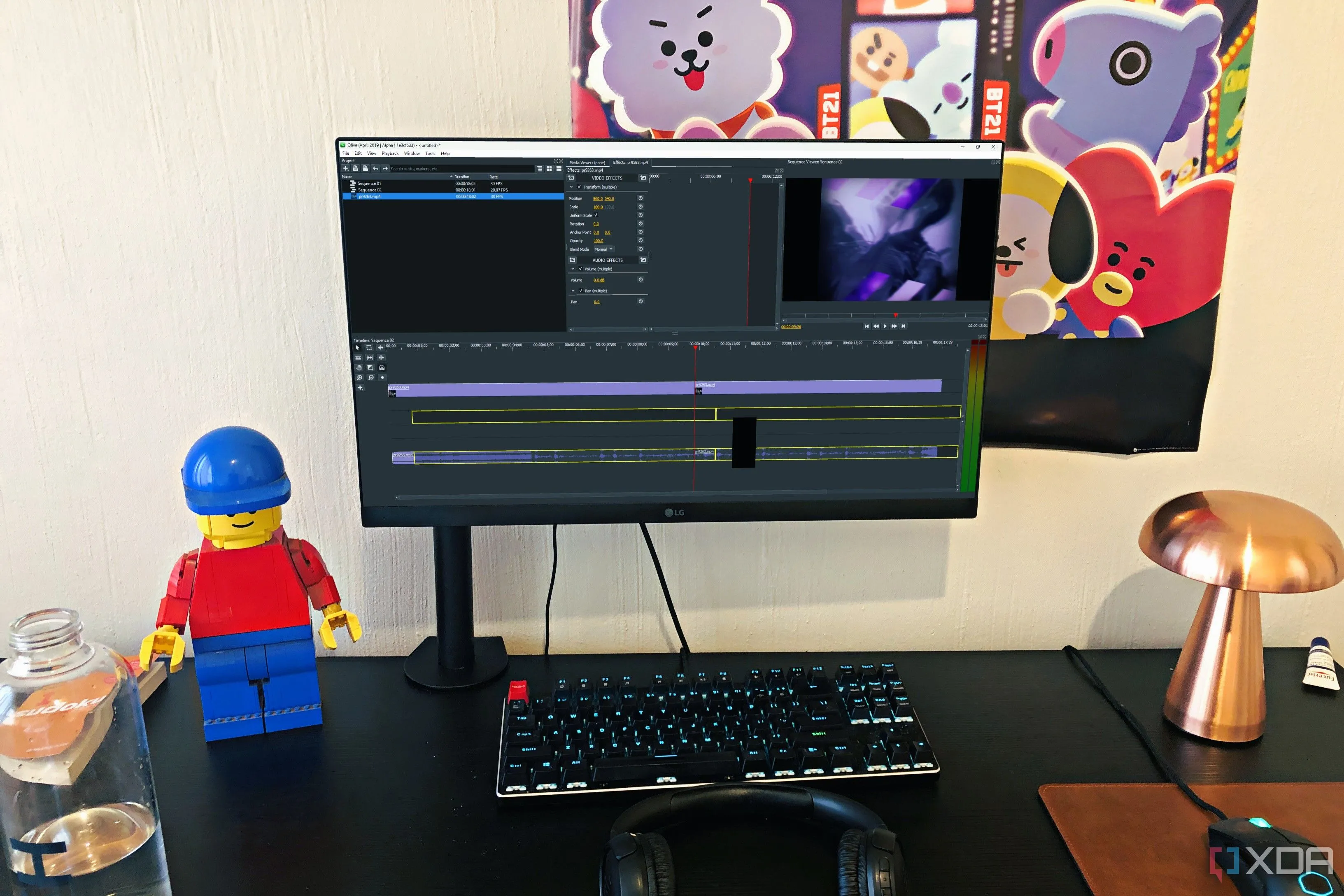 Phần mềm dựng phim Olive Video Editor trên máy tính để bàn, gợi ý lựa chọn thay thế cho Adobe After Effects