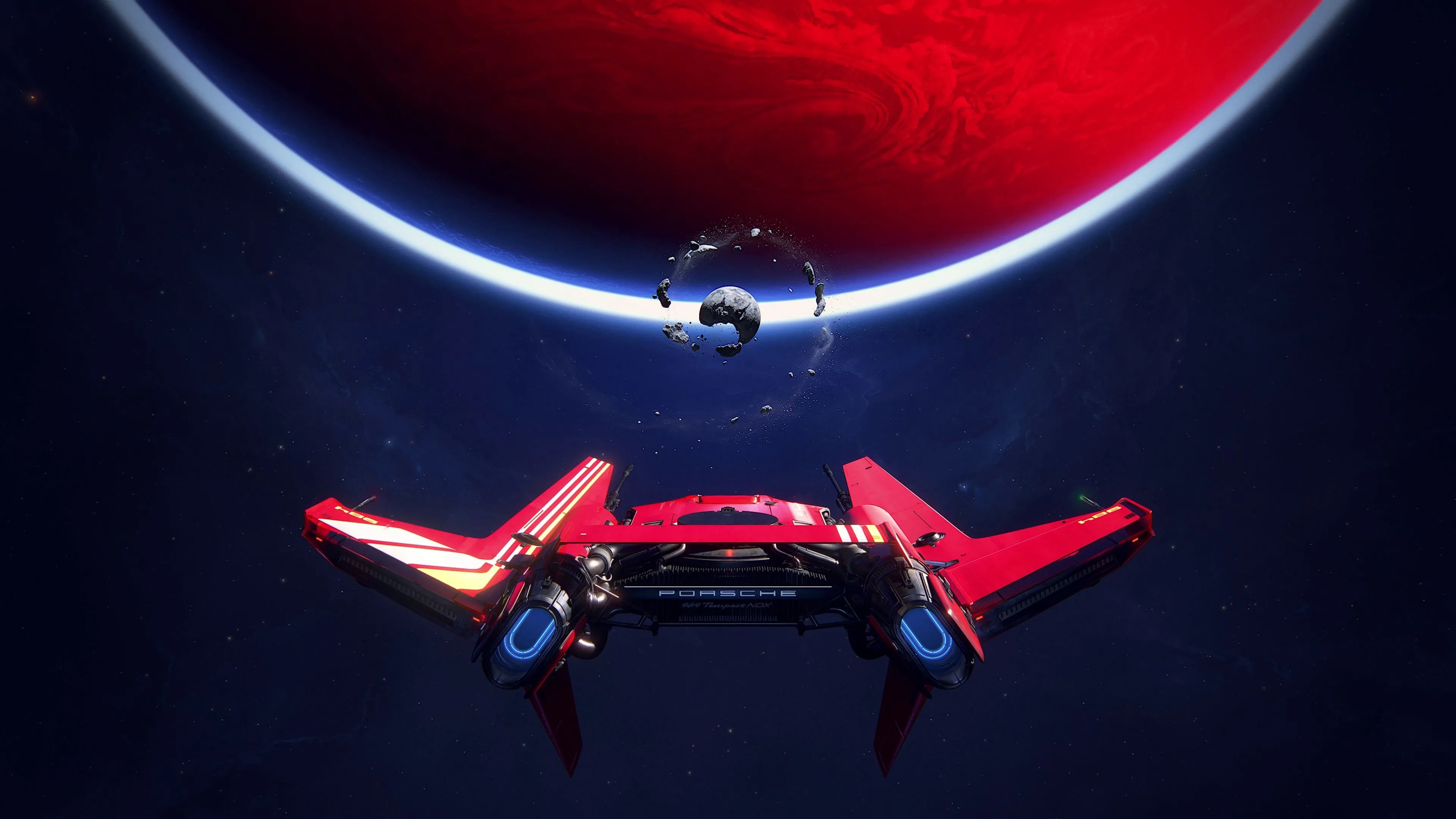 Phi thuyền Porsche xuất hiện trong trailer Intergalactic: The Heretic Prophet