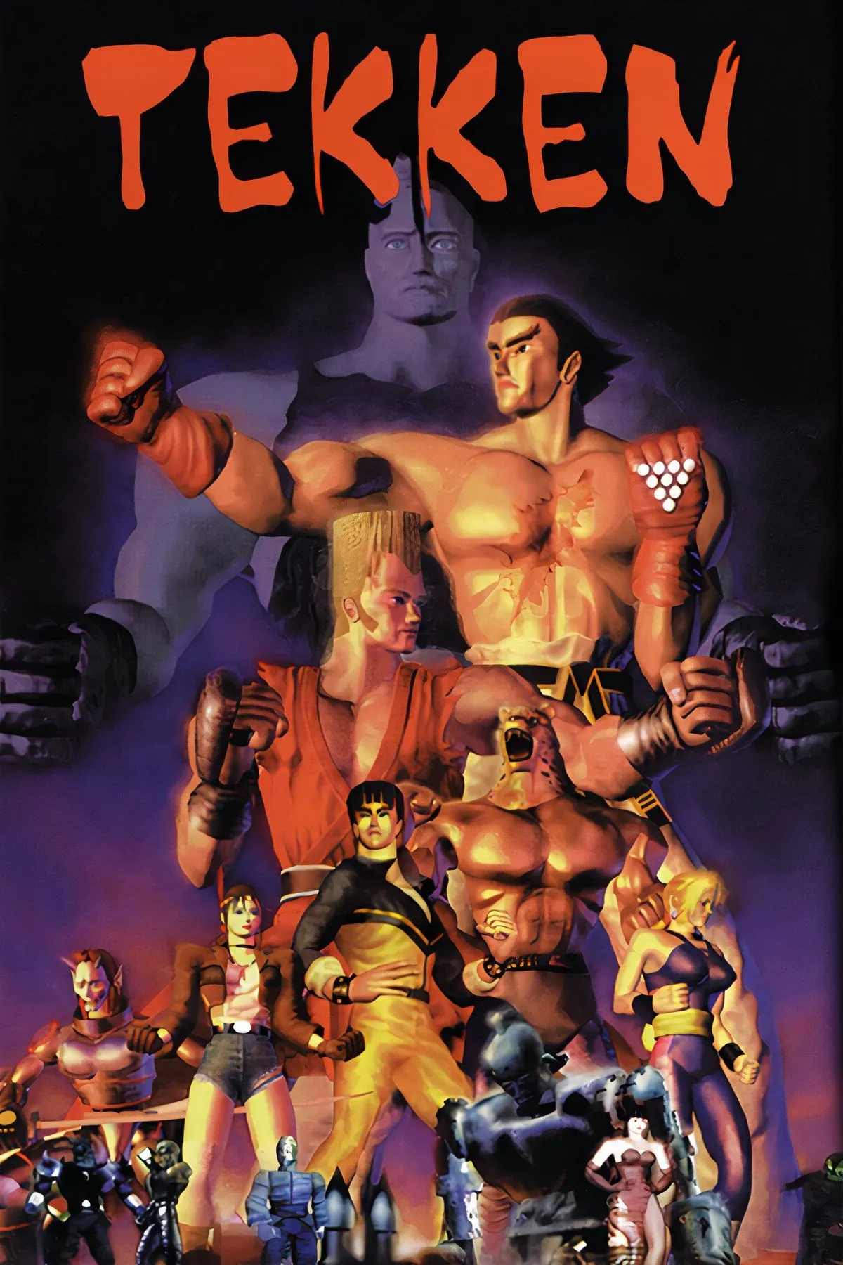 Phiên bản Tekken Long Box trên PS1, tựa game đối kháng huyền thoại của Namco