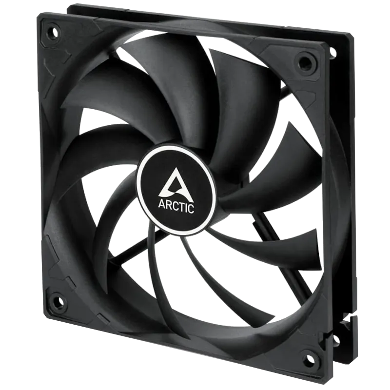 Quạt tản nhiệt Arctic F12-120, một lựa chọn quạt case hiệu quả và kinh tế cho đa số hệ thống PC, mang lại luồng khí tốt mà không tốn kém.