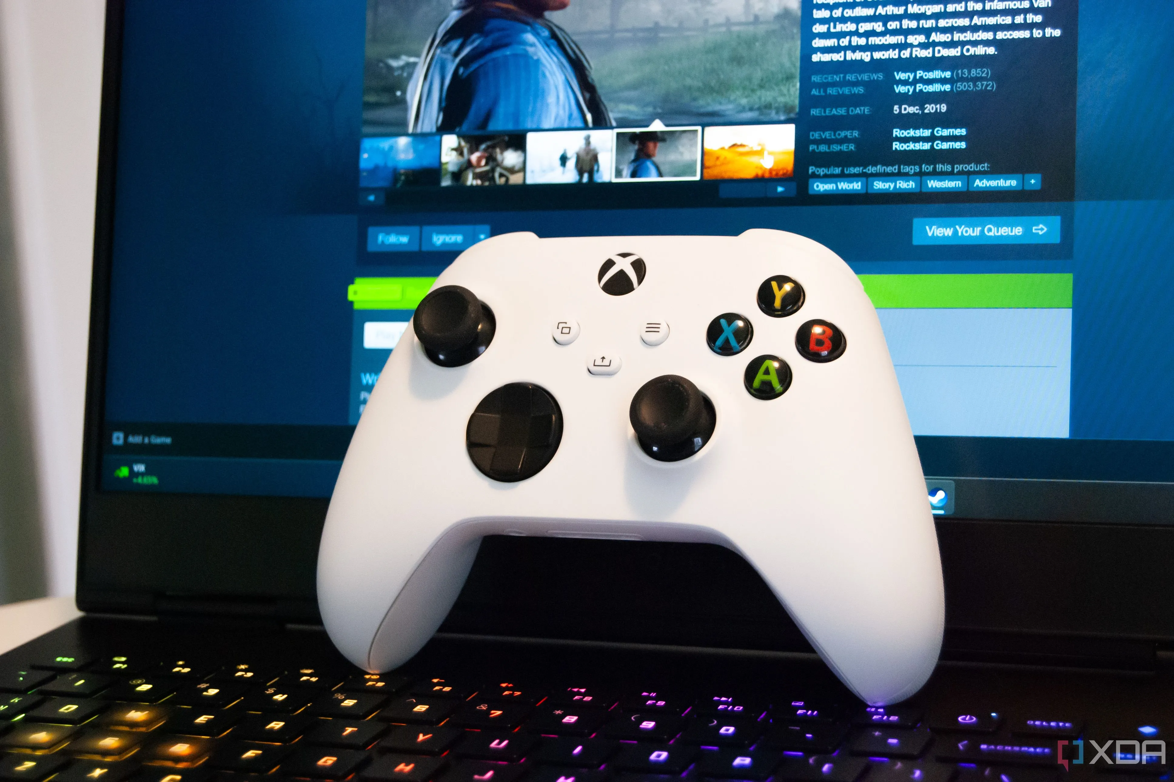 Tay cầm chơi game không dây Xbox Wireless Controller màu trắng tinh tế