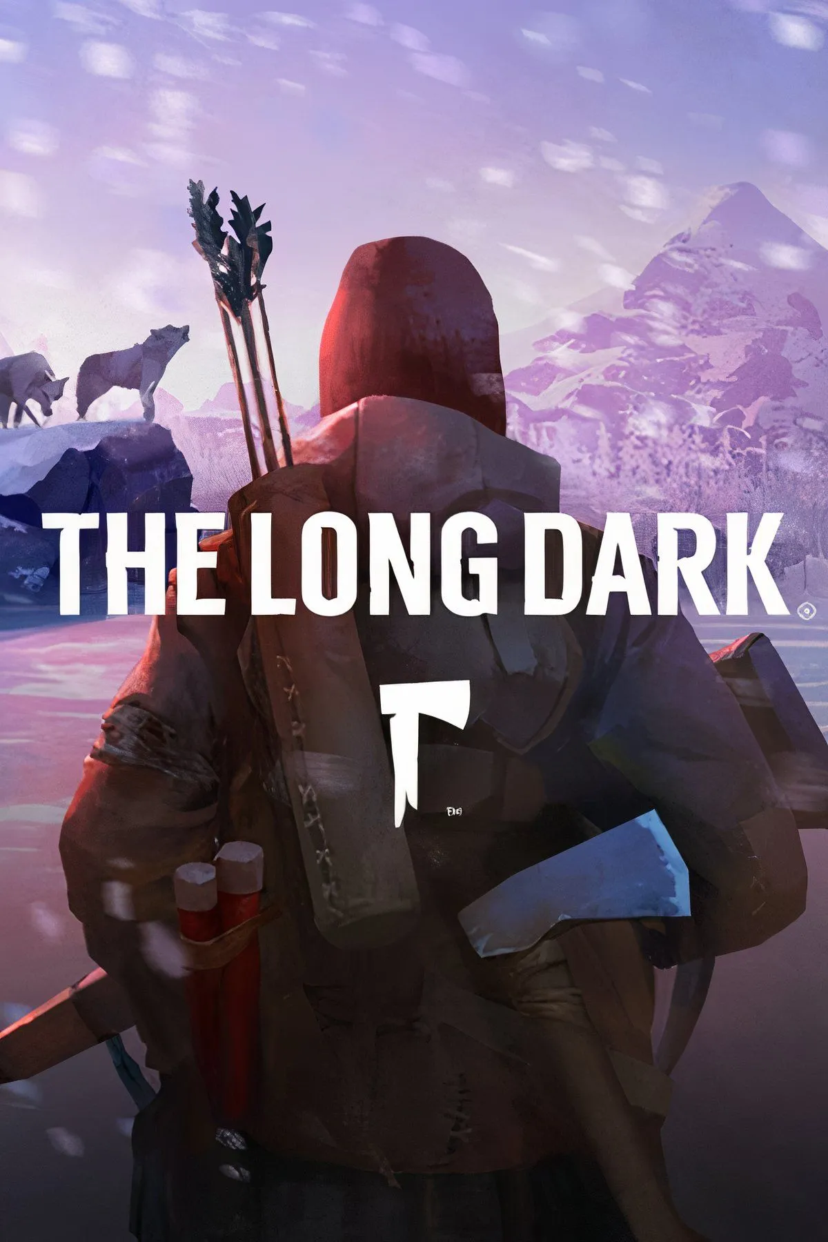 The Long Dark: Người chơi đang thắp lửa trong môi trường tuyết phủ lạnh giá
