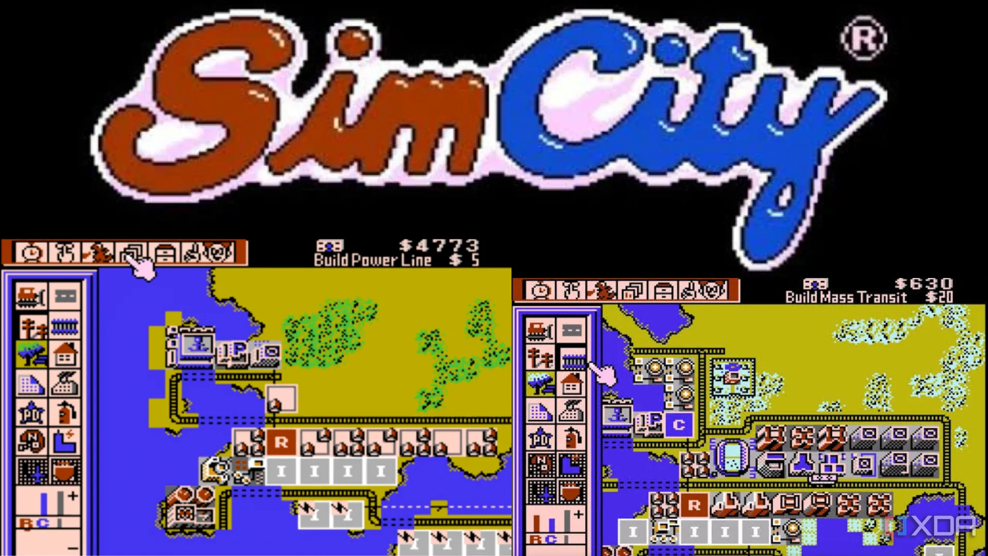 The Sims được phát triển từ SimCity, tựa game mô phỏng quản lý thành phố của Maxis