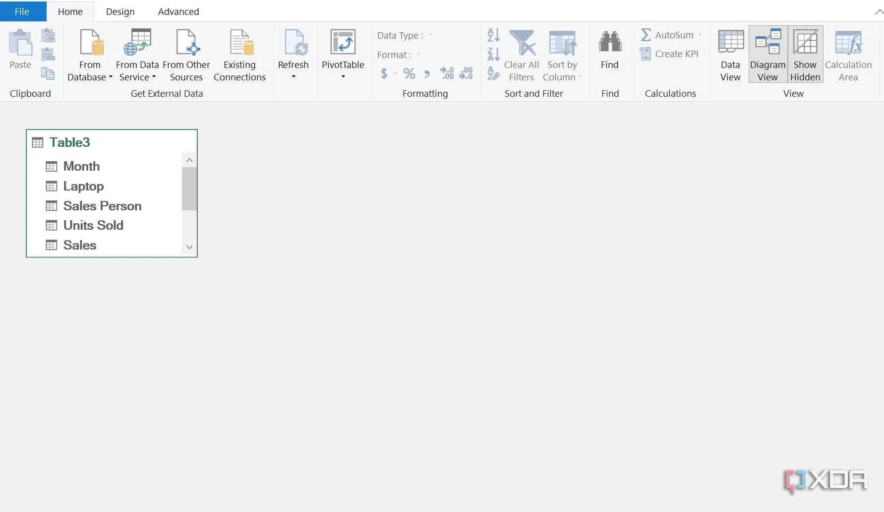 Thiết lập các mối quan hệ giữa các bảng dữ liệu trong Power Pivot