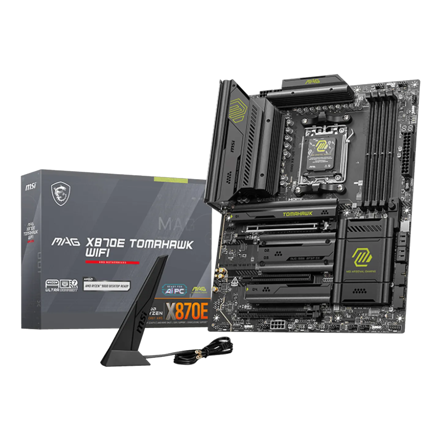Thông số kỹ thuật chính của bo mạch chủ MSI MAG X870E Tomahawk Wi-Fi