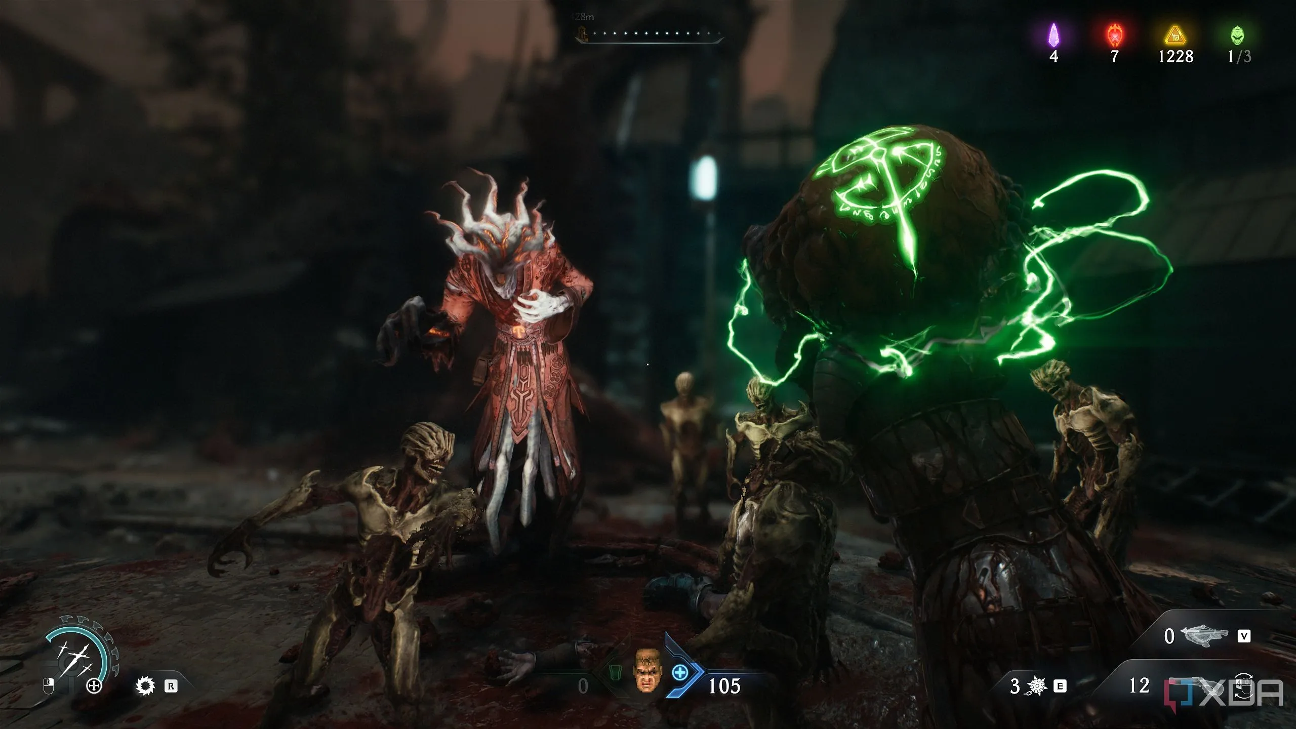 Tinh chất quỷ tăng giáp trong chương 20 của Doom: The Dark Ages.