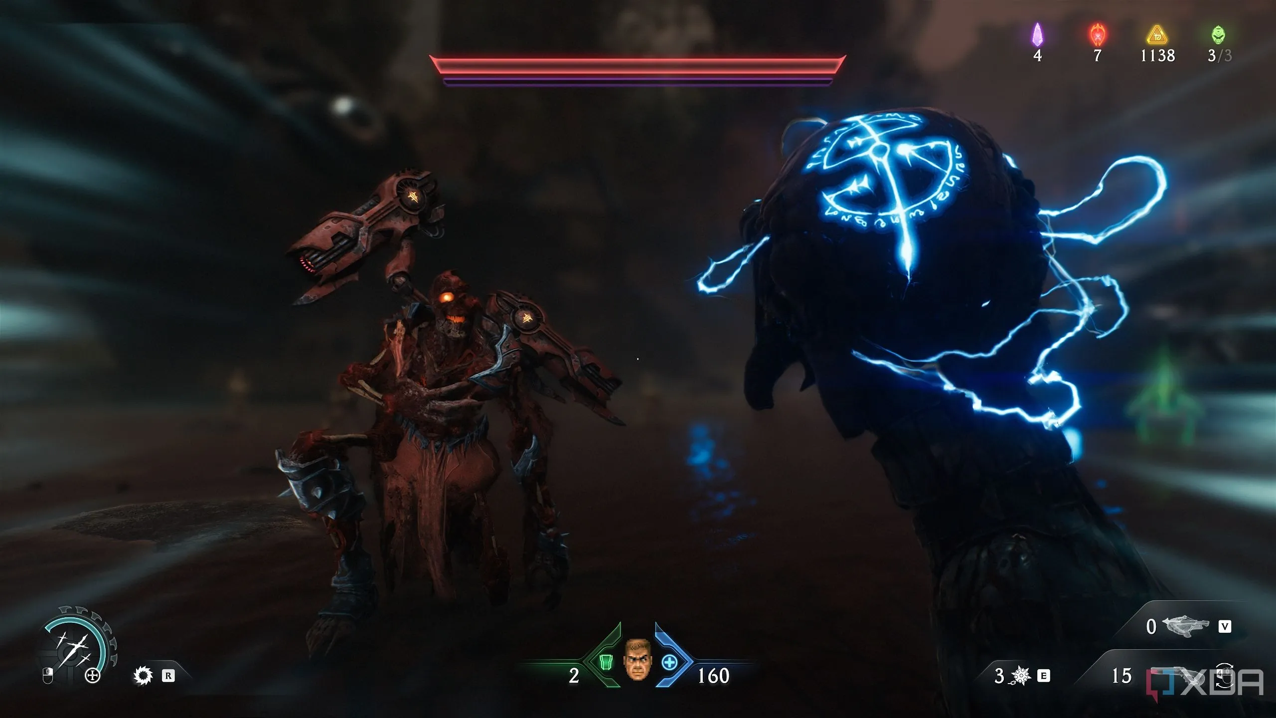 Tinh chất quỷ tăng máu trong chương 20 của Doom: The Dark Ages.