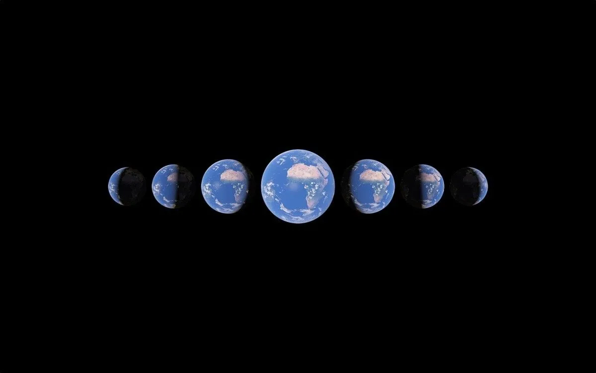 Tính năng Time-lapse của Google Earth hiển thị sự thay đổi của một khu vực theo thời gian, từ năm 1984 đến nay