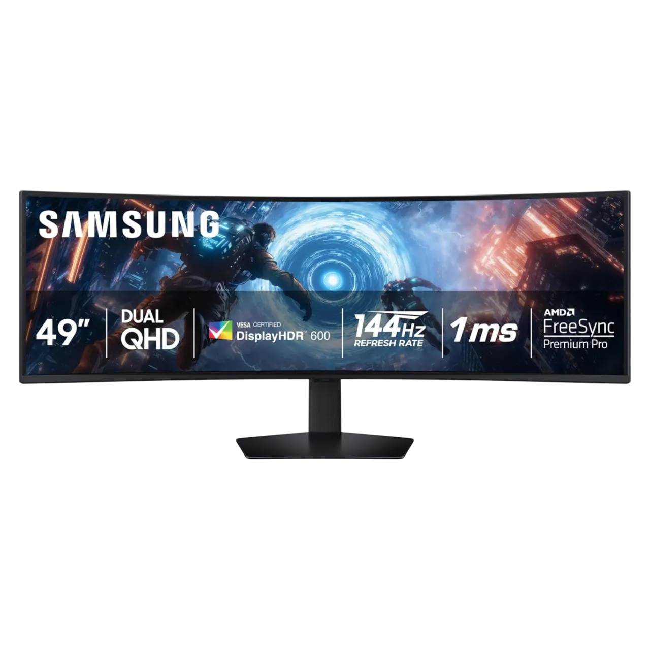 Tổng quan màn hình chơi game Samsung Odyssey G9 G91F 49 inch với thiết kế gaming mạnh mẽ