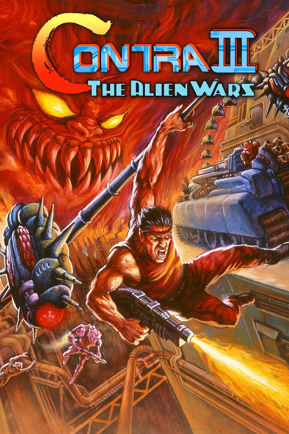 Trận chiến kịch tính với Boss Anti-Contra Battleship Dodriguez trong Contra III