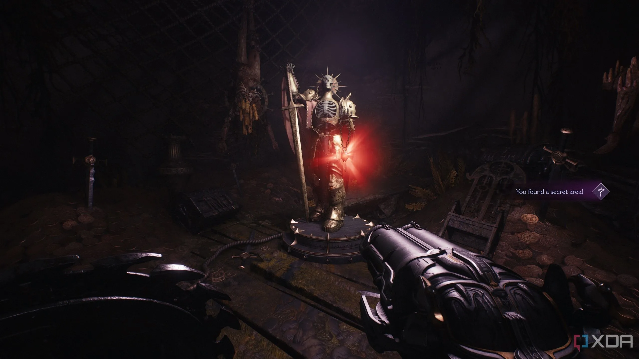 Tượng Hồng Ngọc và khu vực bí mật 9 trong Doom The Dark Ages Chương 17
