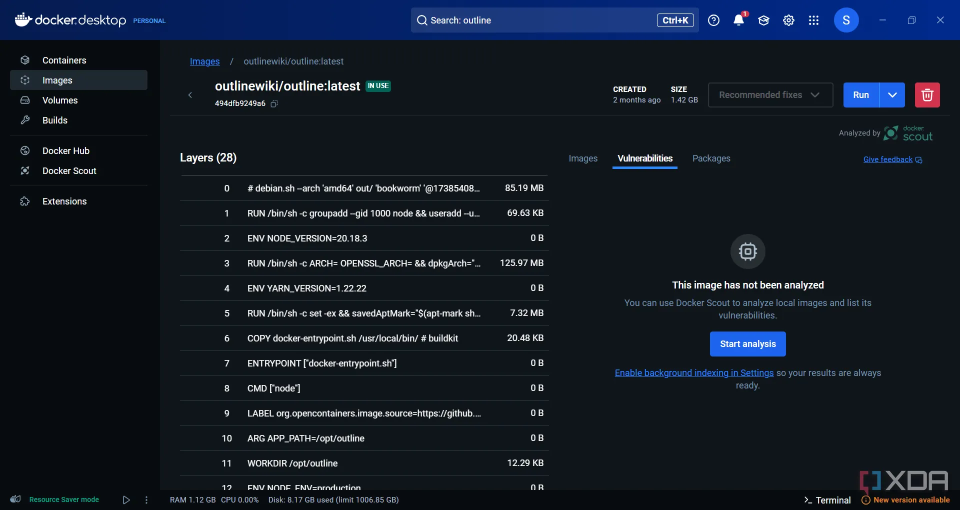 Tùy chọn tự host Outline với Docker, đảm bảo quyền riêng tư và bảo mật dữ liệu cho tổ chức