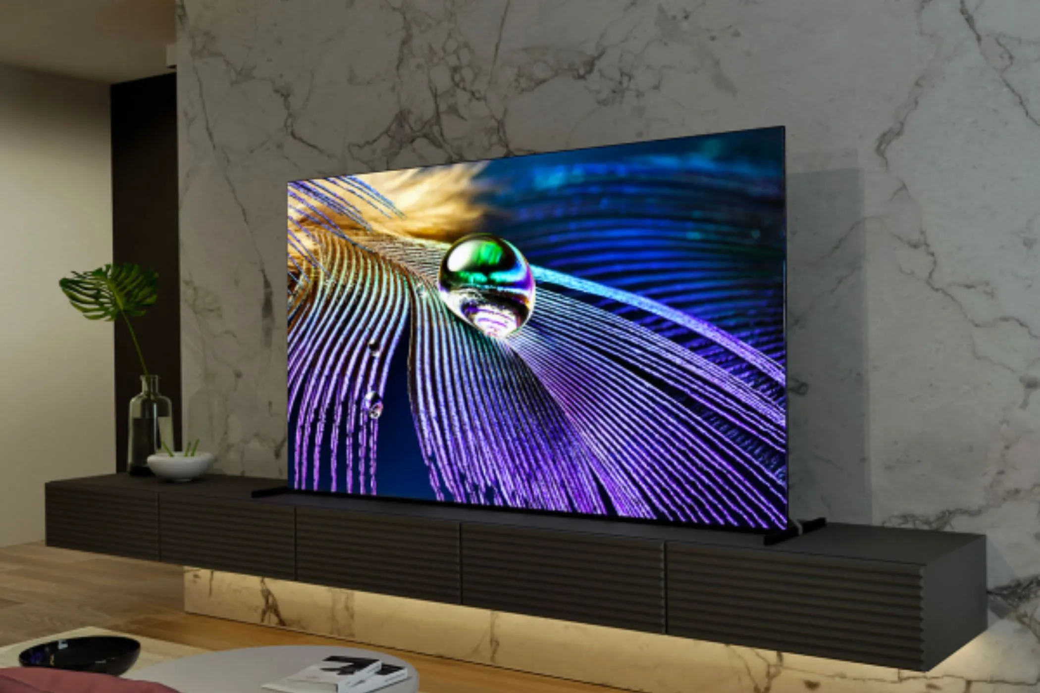 TV Sony Bravia XR A90J OLED, màn hình HDR màu sắc rực rỡ