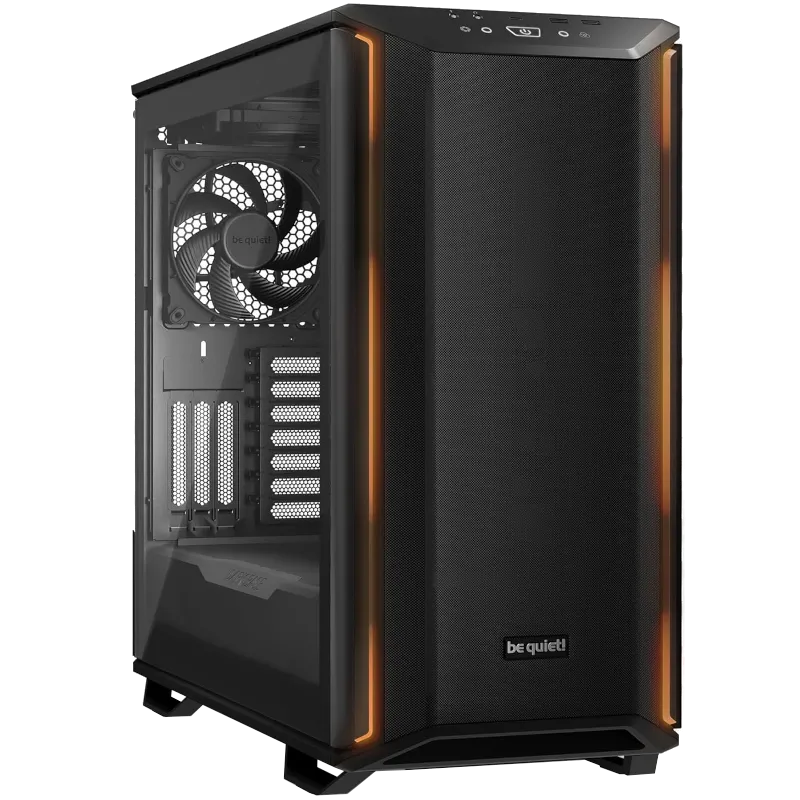 Vỏ case be quiet! Dark Base 701 với mặt kính cường lực trưng bày linh kiện bên trong