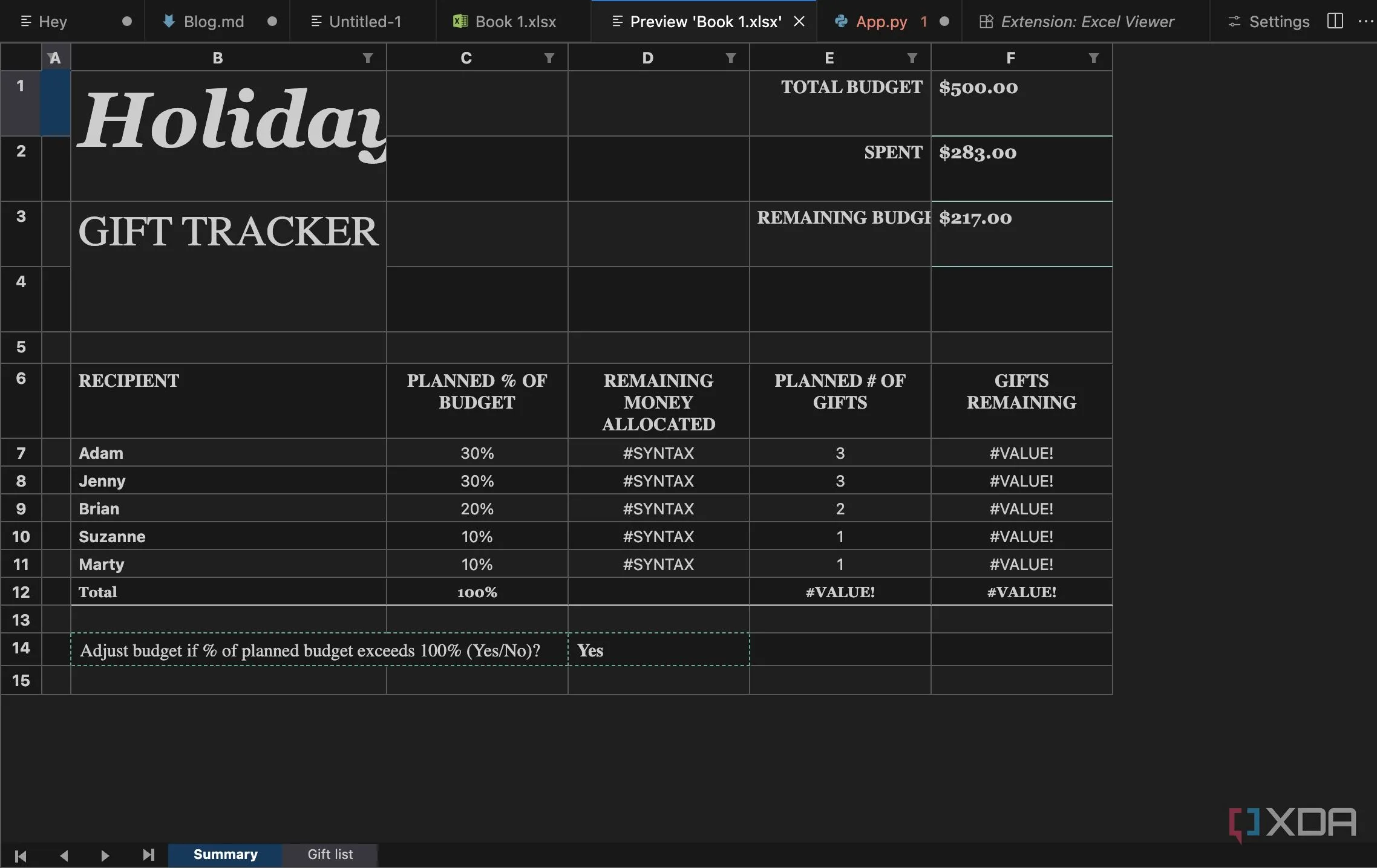 Xem và chỉnh sửa file CSV trực tiếp trong Visual Studio Code với Excel Viewer